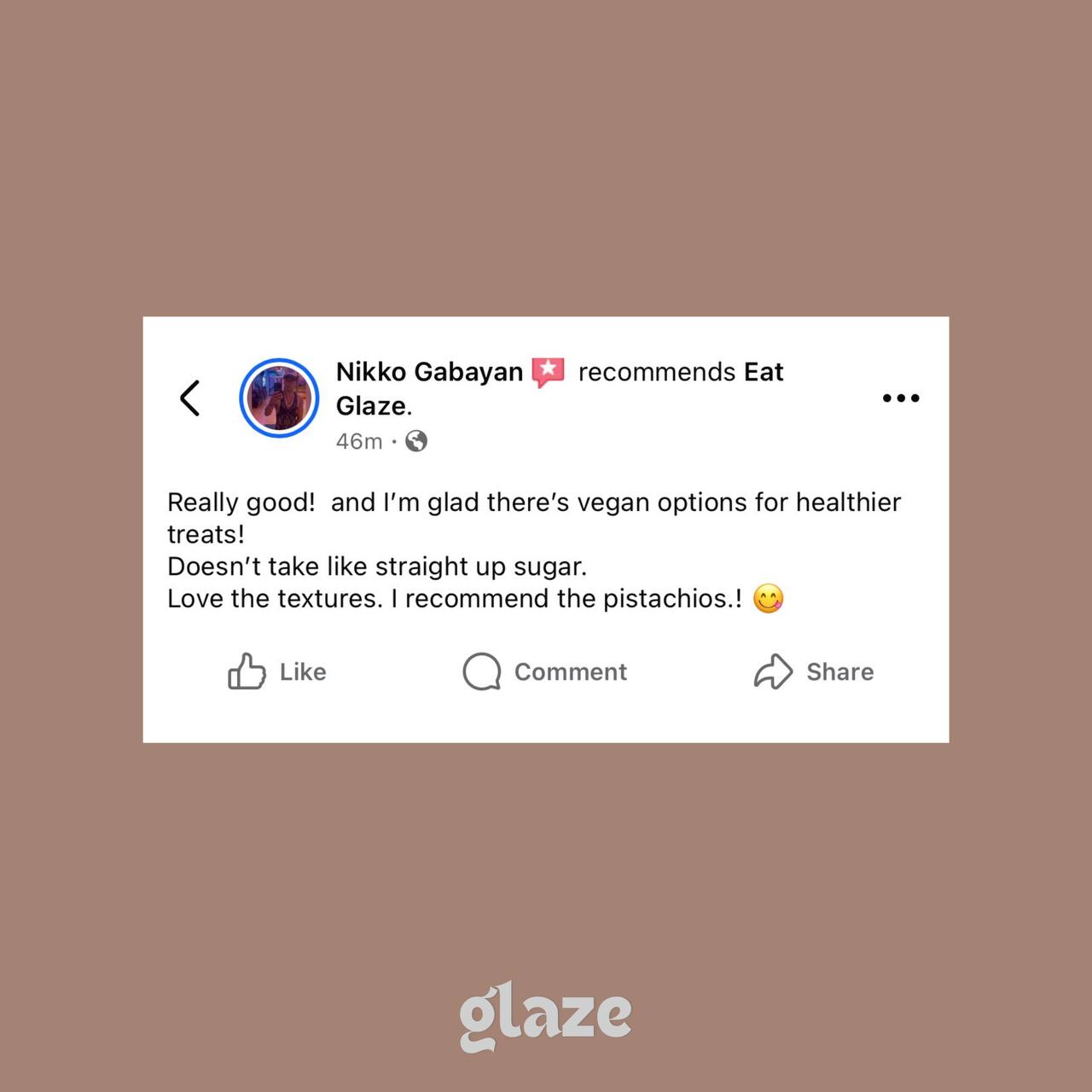 Glaze customer review